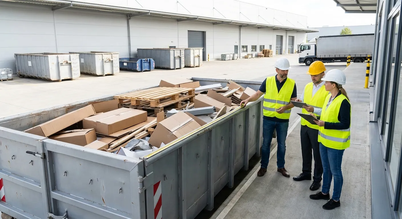 Assessment of commercial waste logistics and site requirements in College Station, TX