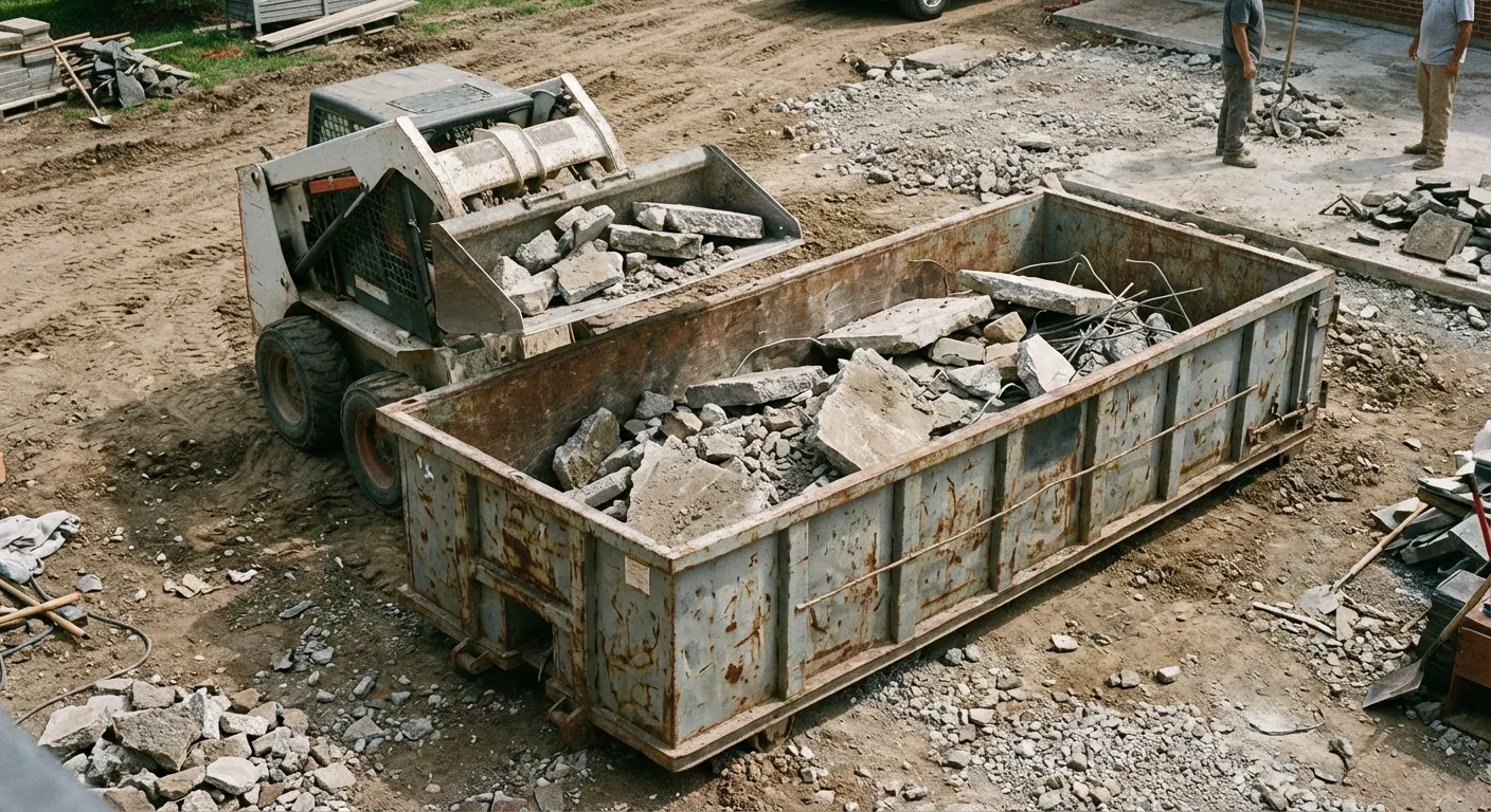 Heavy Concrete Patio Removal in College Station, TX