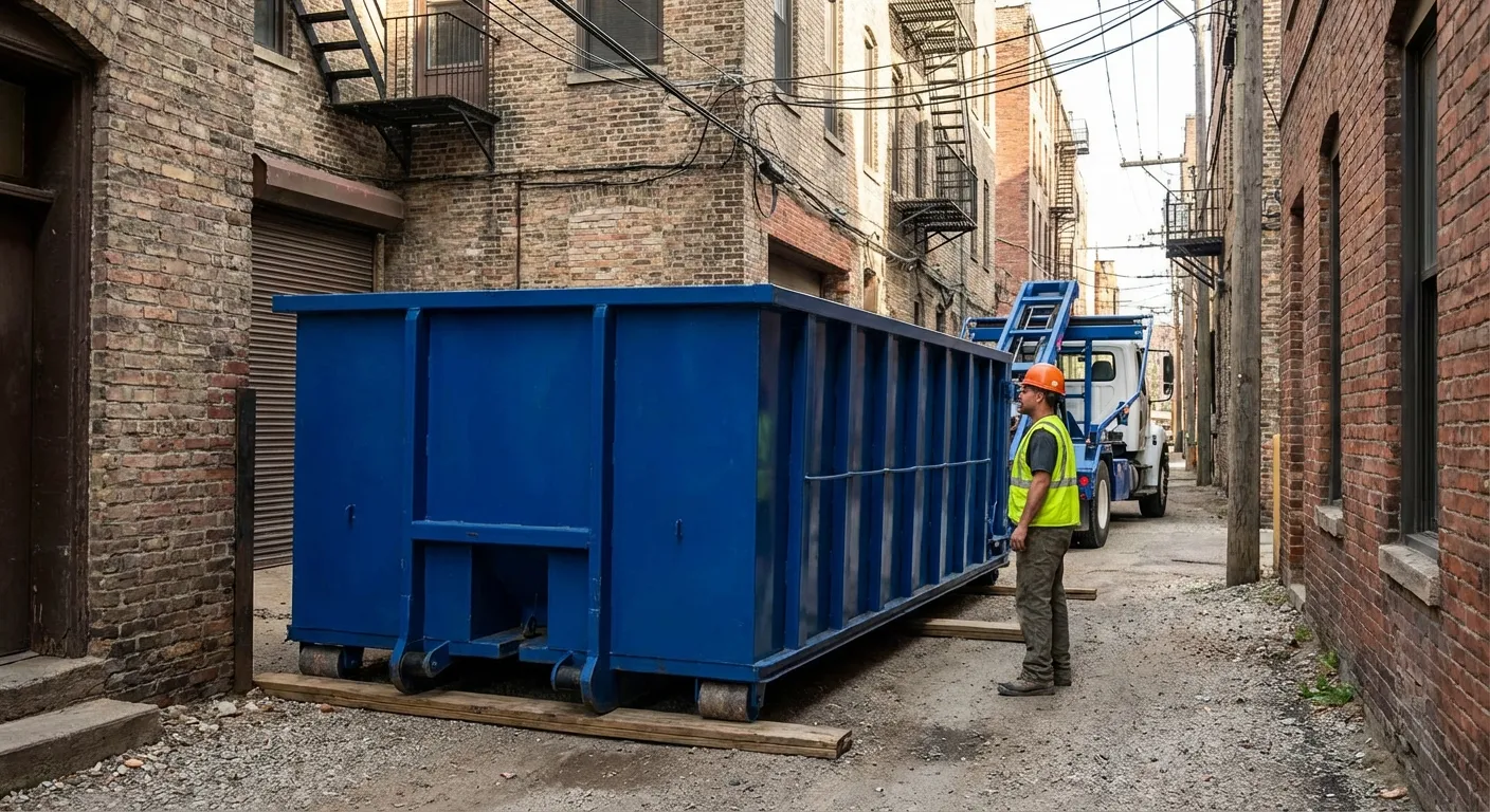 Narrow alley access challenges in College Station