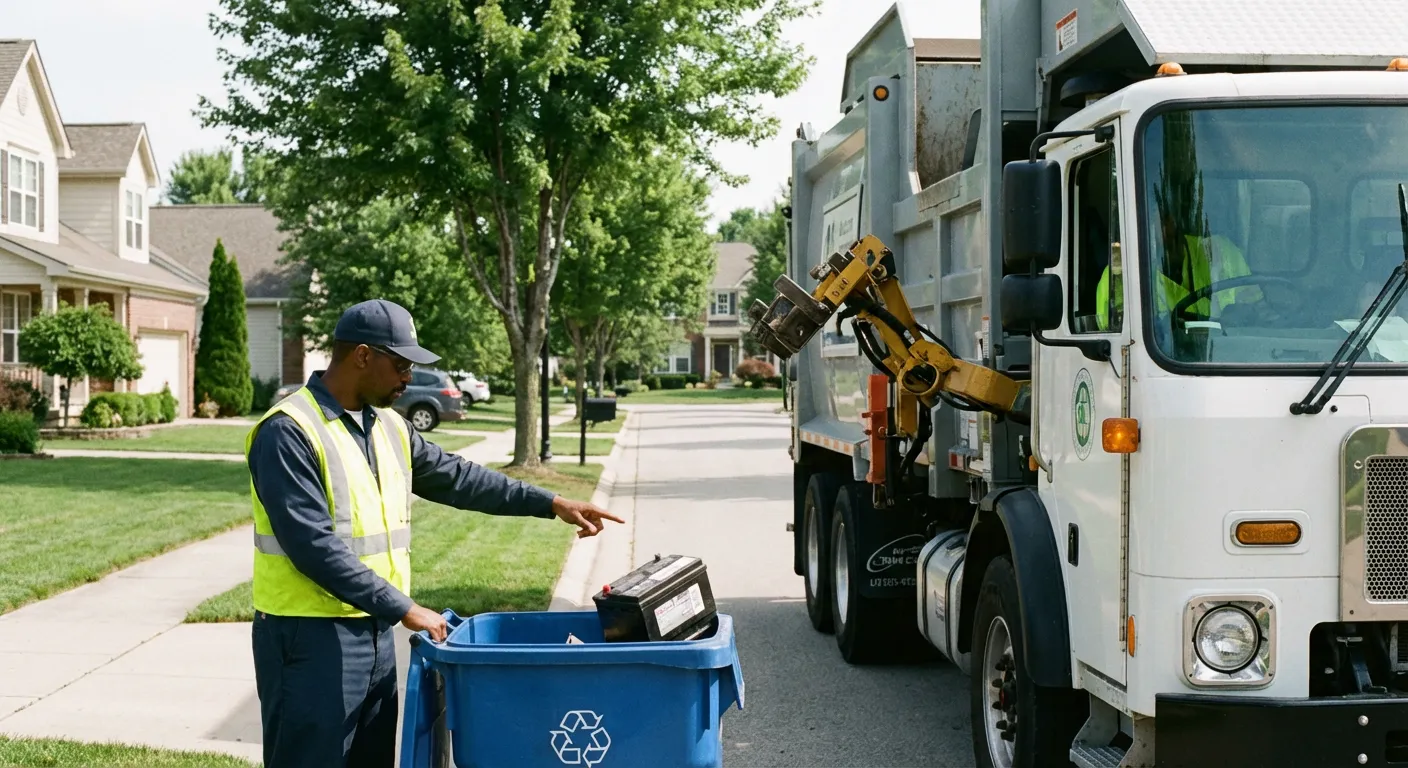Prohibited items and hazardous materials for dumpster rental in College Station, TX