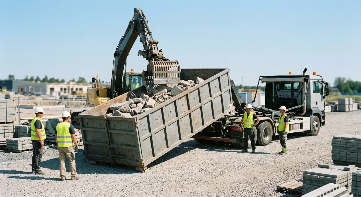 Concrete Disposal for heavy debris in College Station, TX