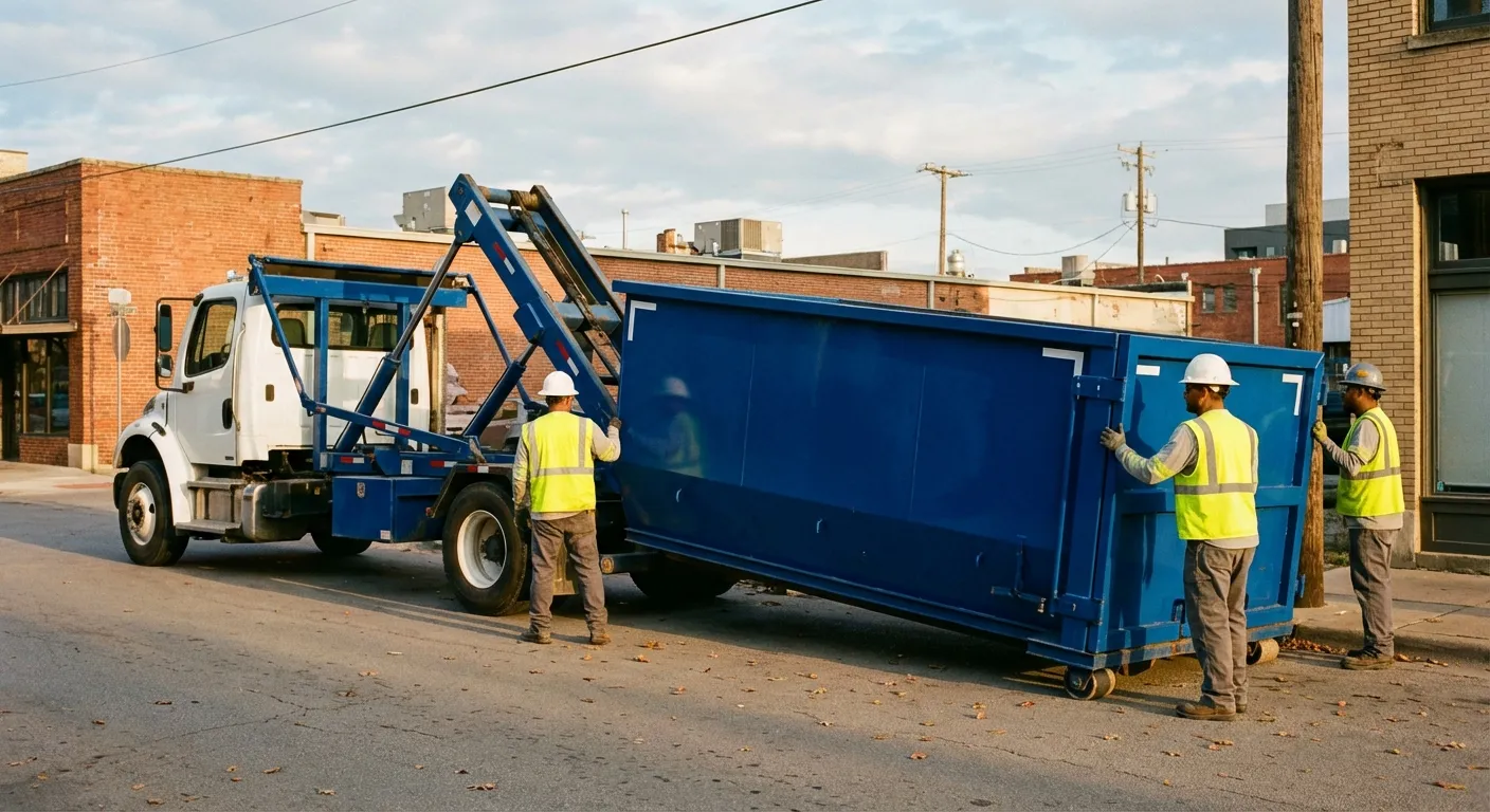 Dumpster rental service in College Station