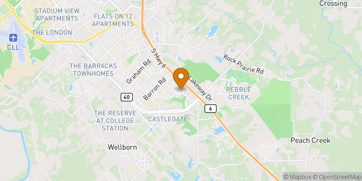 neighborhood map neighborhood map in College Station, TX