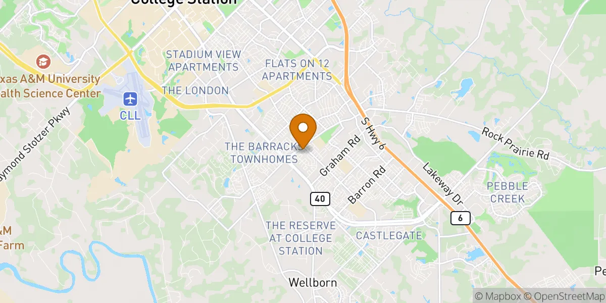 neighborhood map neighborhood map in College Station, TX