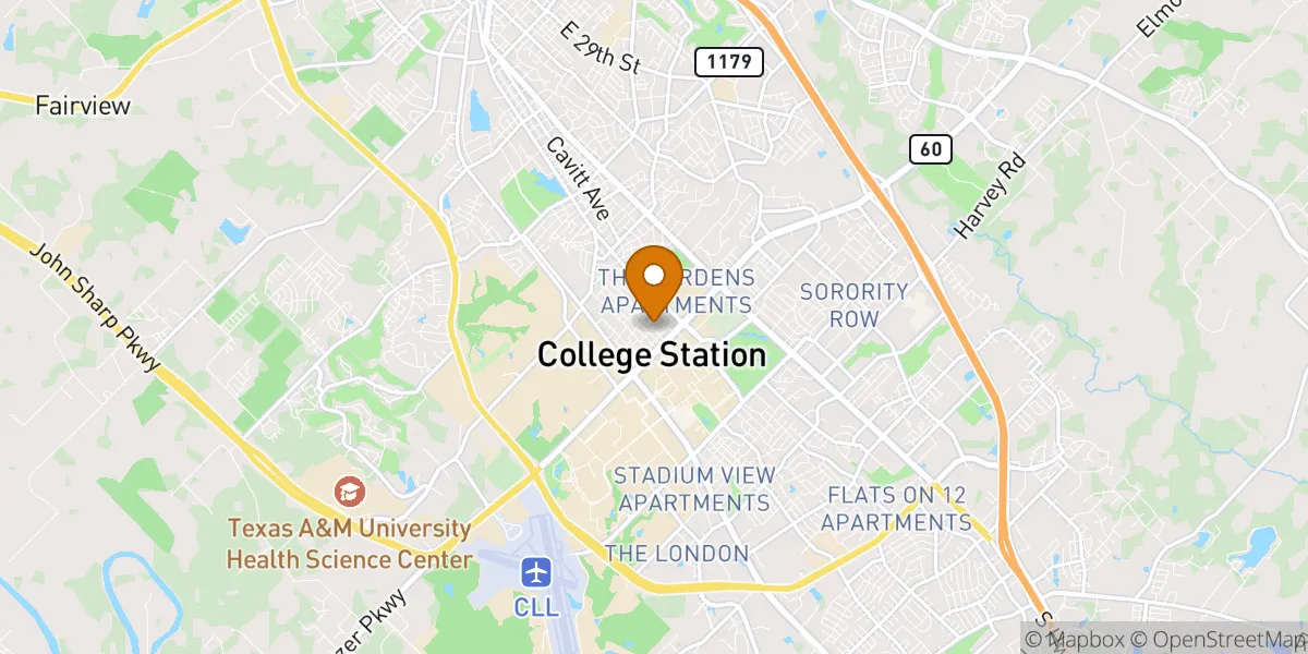 neighborhood map neighborhood map in College Station, TX