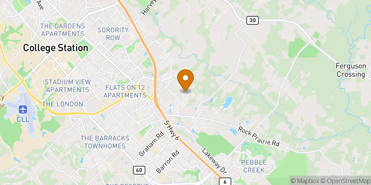 neighborhood map neighborhood map in College Station, TX