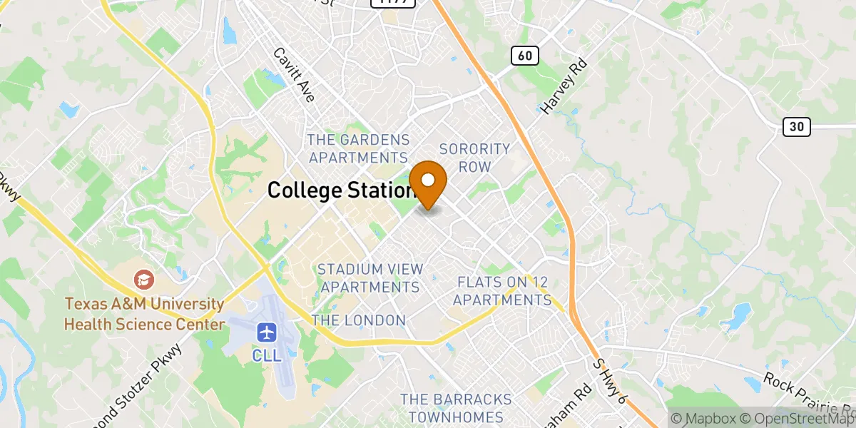 neighborhood map neighborhood map in College Station, TX