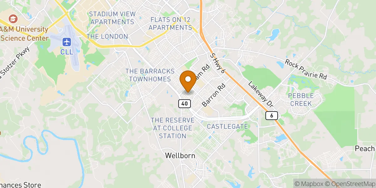 neighborhood map neighborhood map in College Station, TX