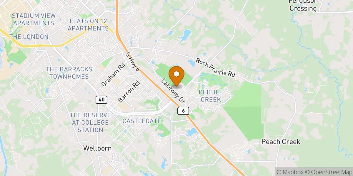 neighborhood map neighborhood map in College Station, TX