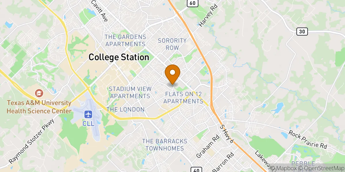 neighborhood map neighborhood map in College Station, TX