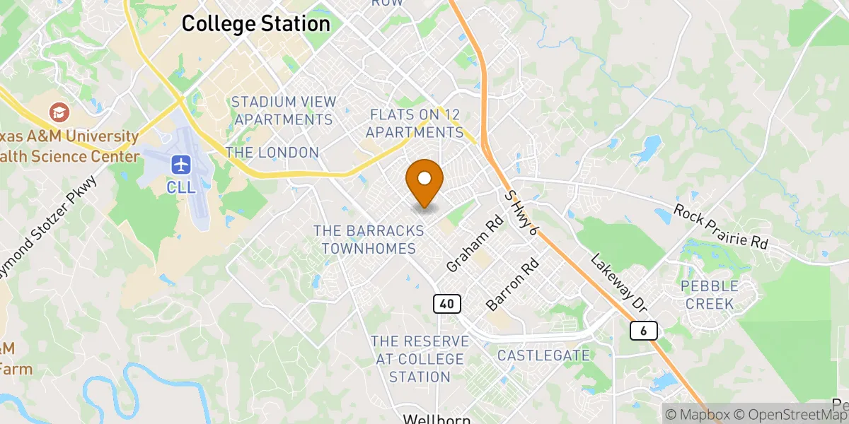 neighborhood map neighborhood map in College Station, TX